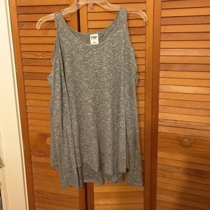 NWT cold shoulder long sleeve